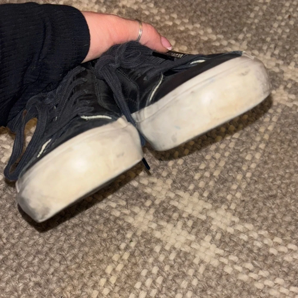 Vans Classic Black and White Sneakers